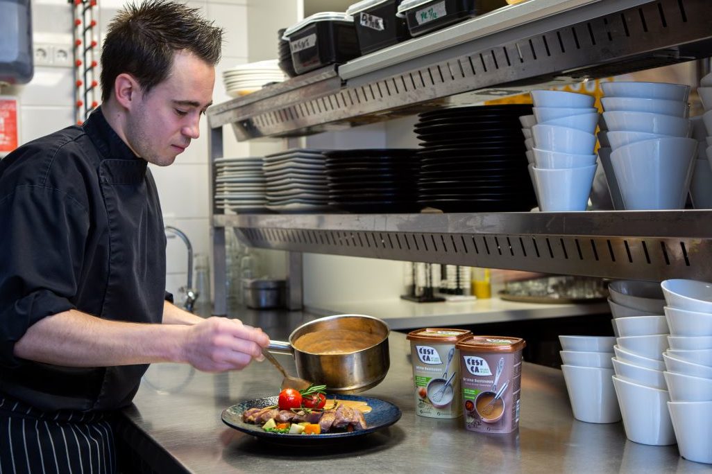 Chefkok Dévon Vos: 'Snel allergeenvrije en plantaardige sauzen serveren'