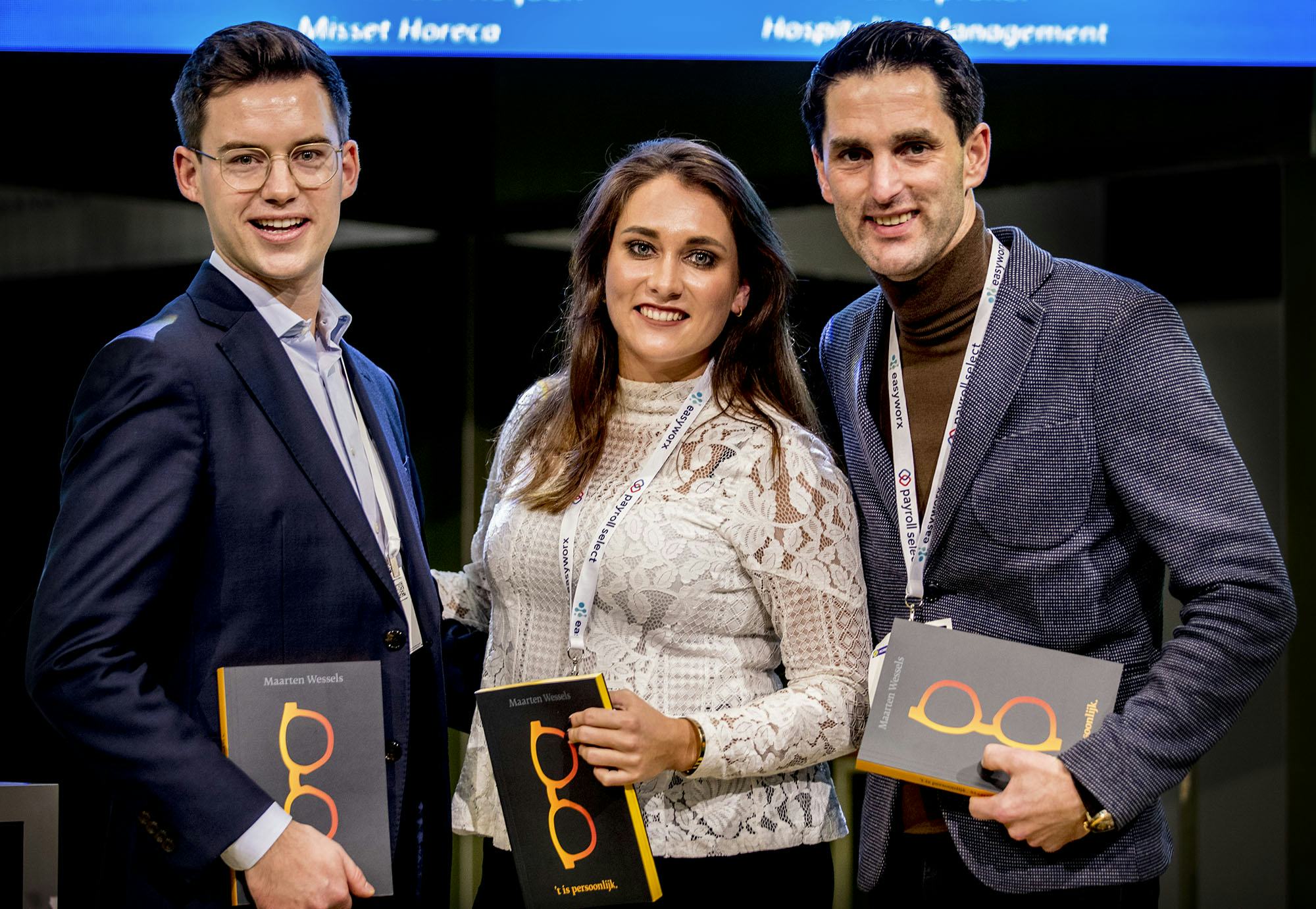 Vlnr: Dirk Peters, Agnes Raggers, Bart Vanderstukken - Foto: Pim Ras