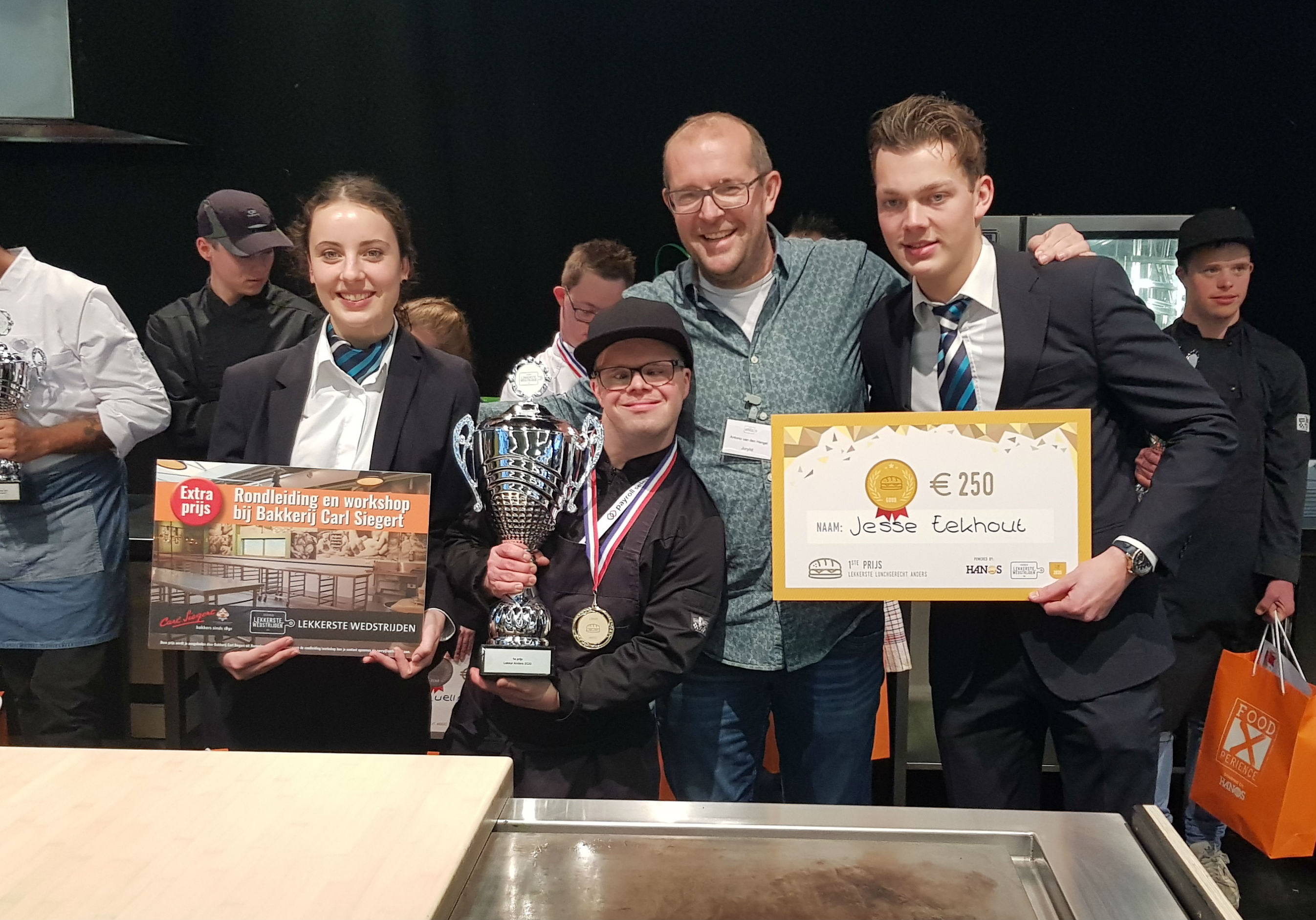 Jesse Eekhout pakt goud tijdens Lekker Anders 2020