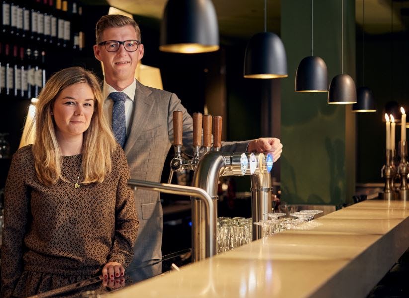 Lotte van der Valk en Wouter 't Hooft