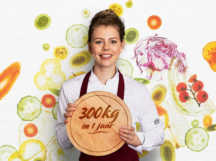 757.775 euro en 75.240 kilo bespaard tijdens Food Waste Challenge