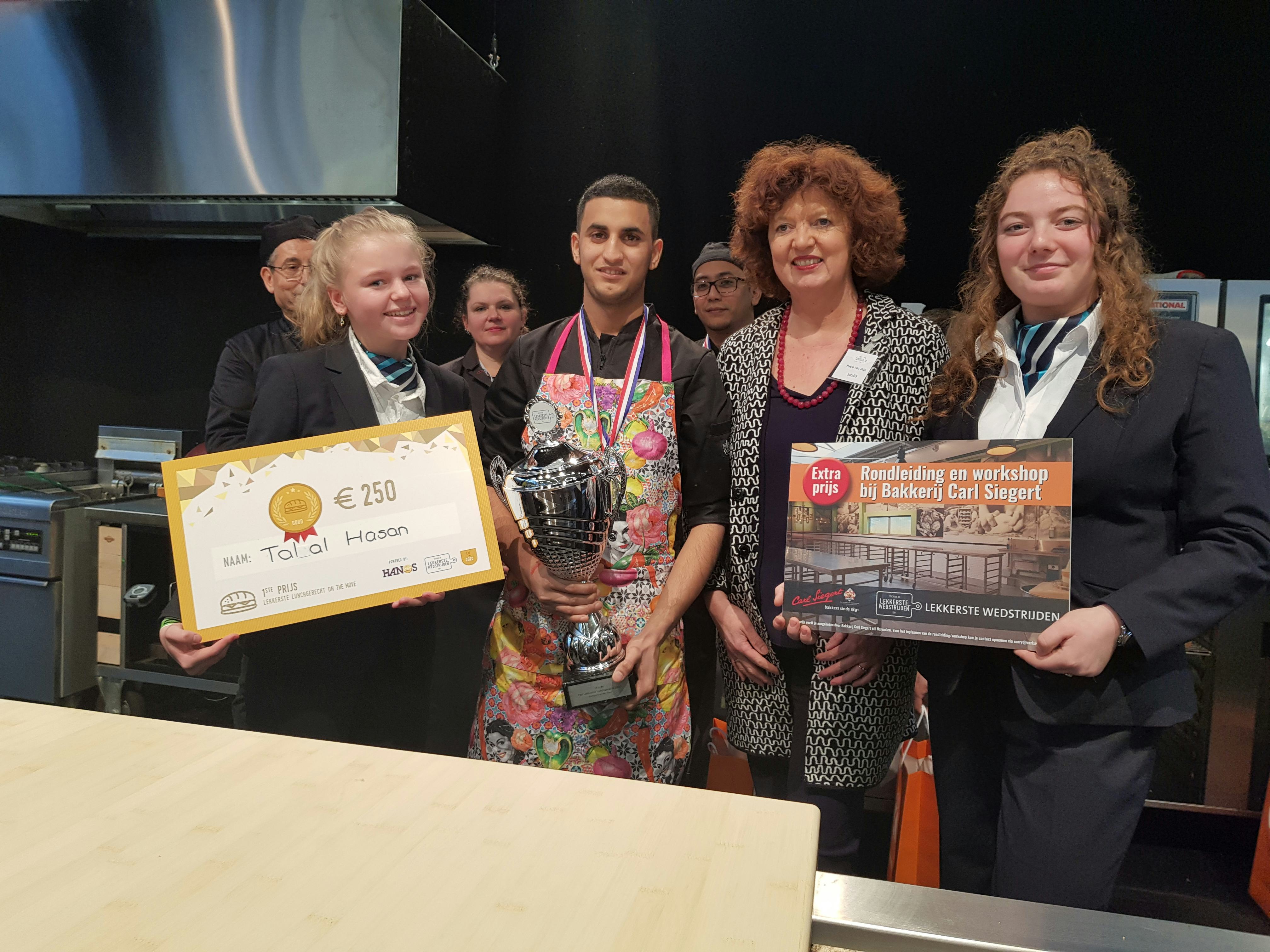 Talal Hasan wint voor tweede keer Lekkerste Lunchgerecht On the move