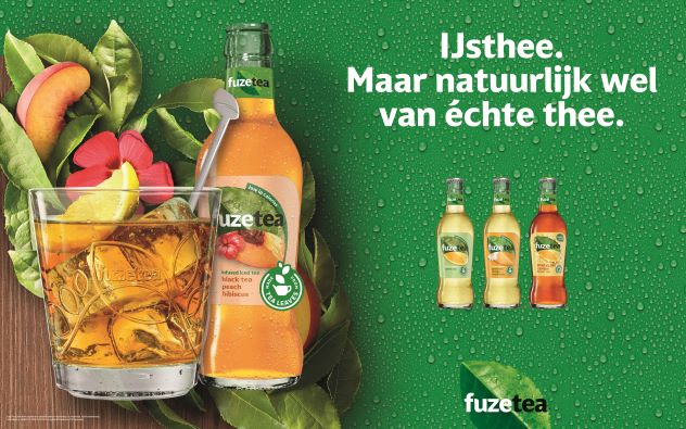 Fuze Tea zet nieuwe standaard met getrokken thee
