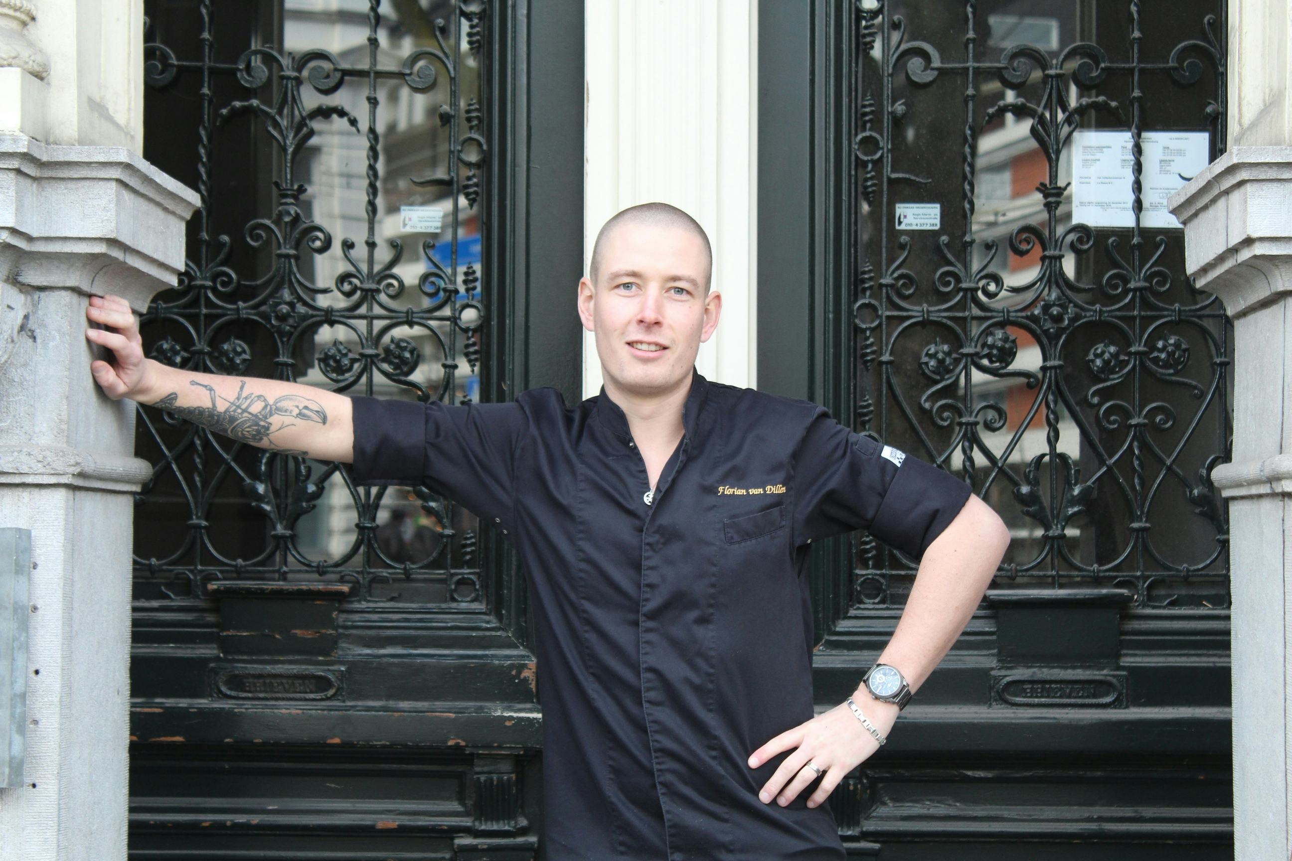 Florian van Dillen opent eigen restaurant in Rotterdam