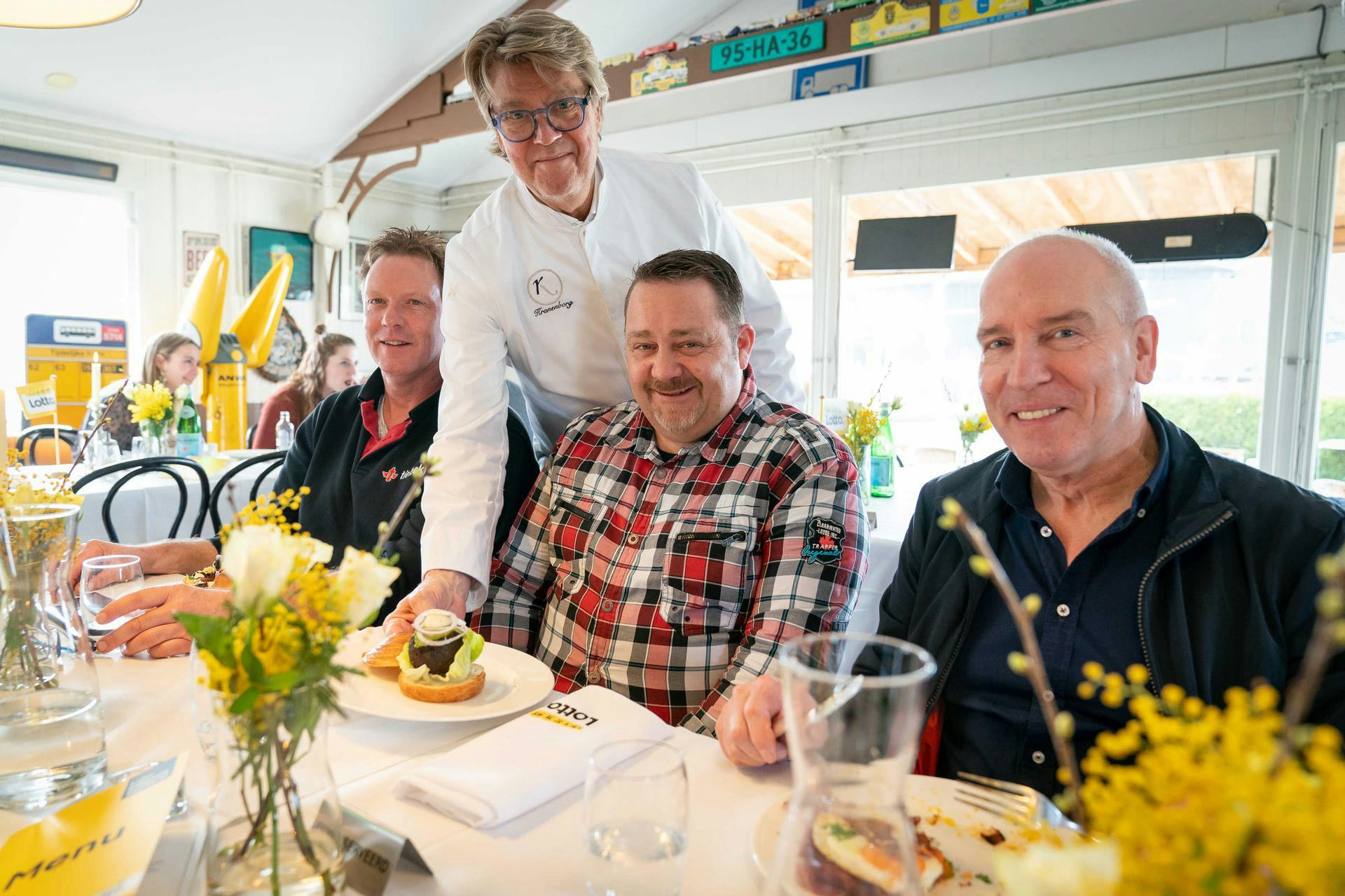 Meesterkok Robert Kranenborg trakteert truckers op haute cuisine lunch