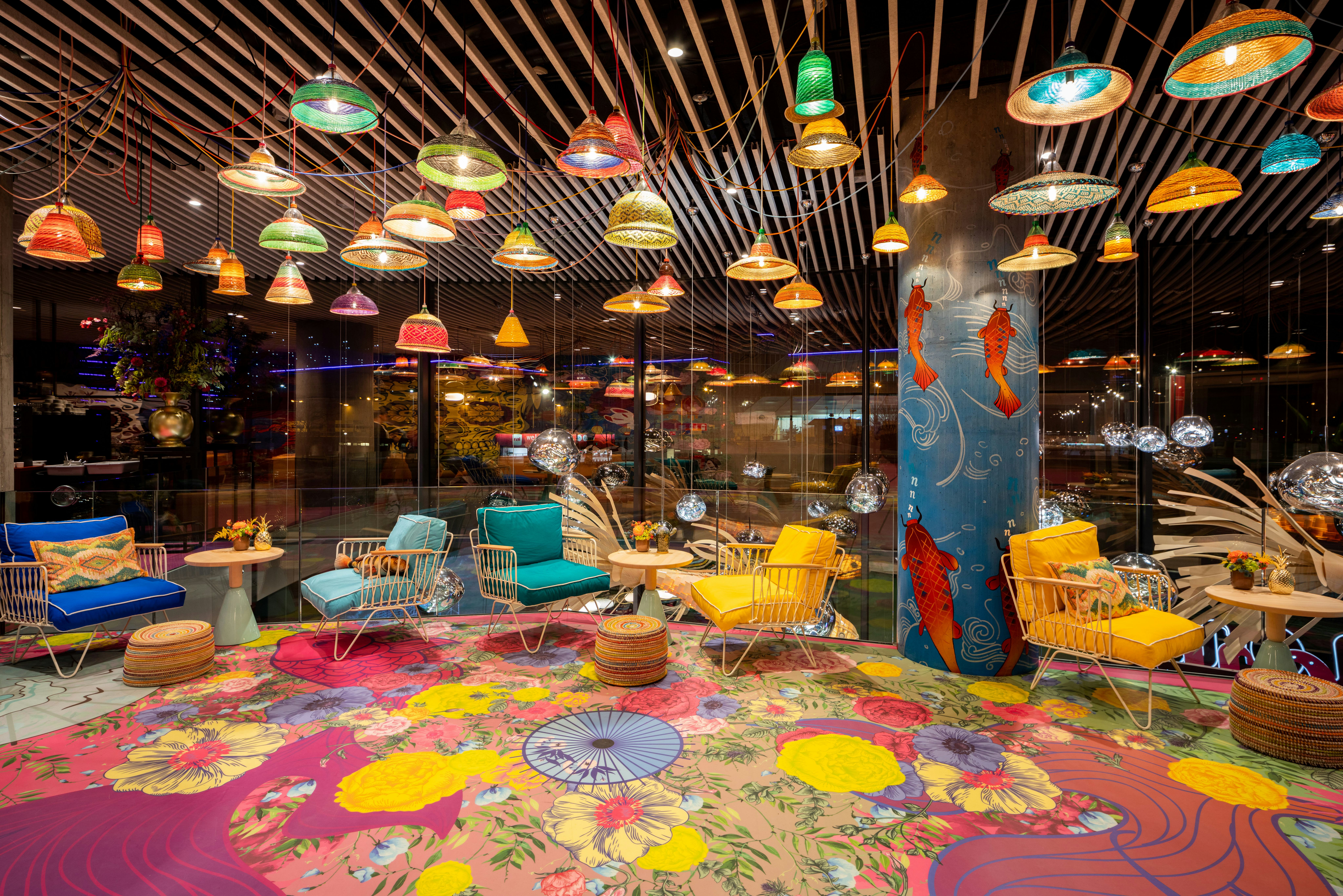 Binnenkijken bij kleurrijke 'The Cultures Hub' nhow Amsterdam RAI
