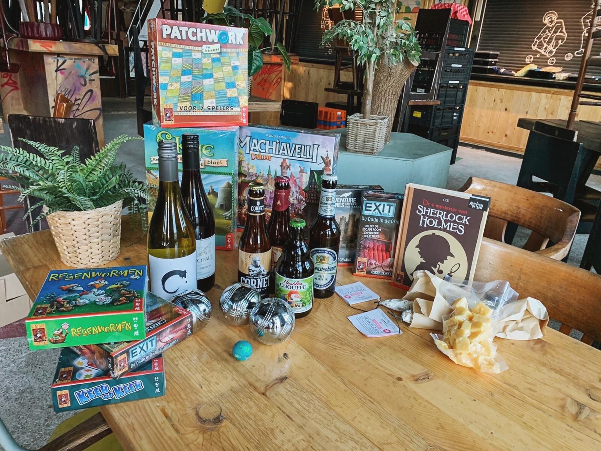 Mooie Boules bezorgt spelletjes aan huis