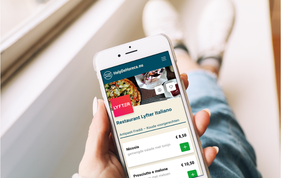 Helpdehoreca.nu biedt ondernemers online bestelplatform