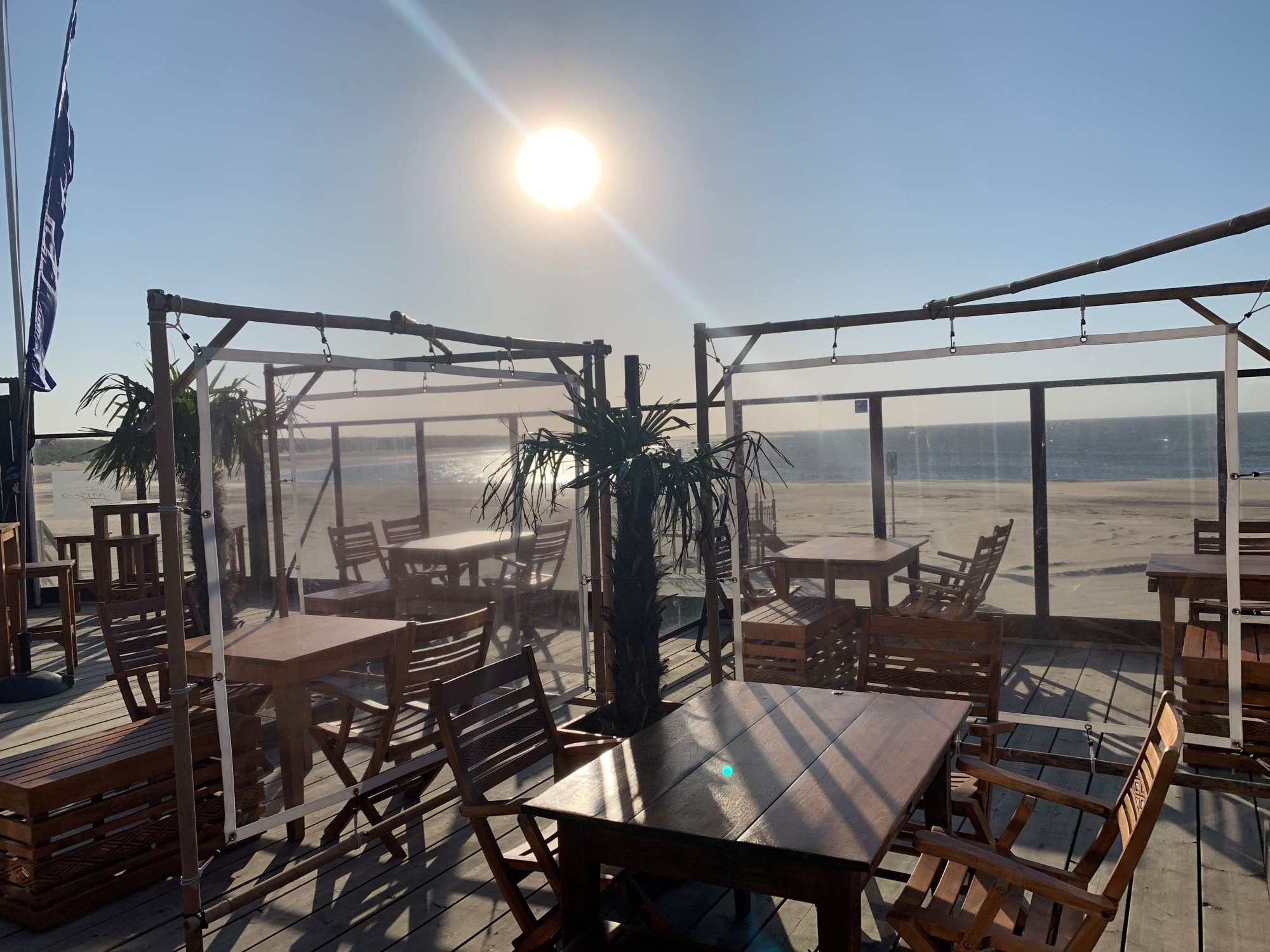 Beachclub Perry's in Zeeland is gereed voor opening