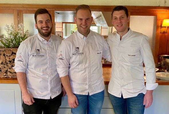 Tom Lamers nieuwe chef Het Koetshuis in Bennekom