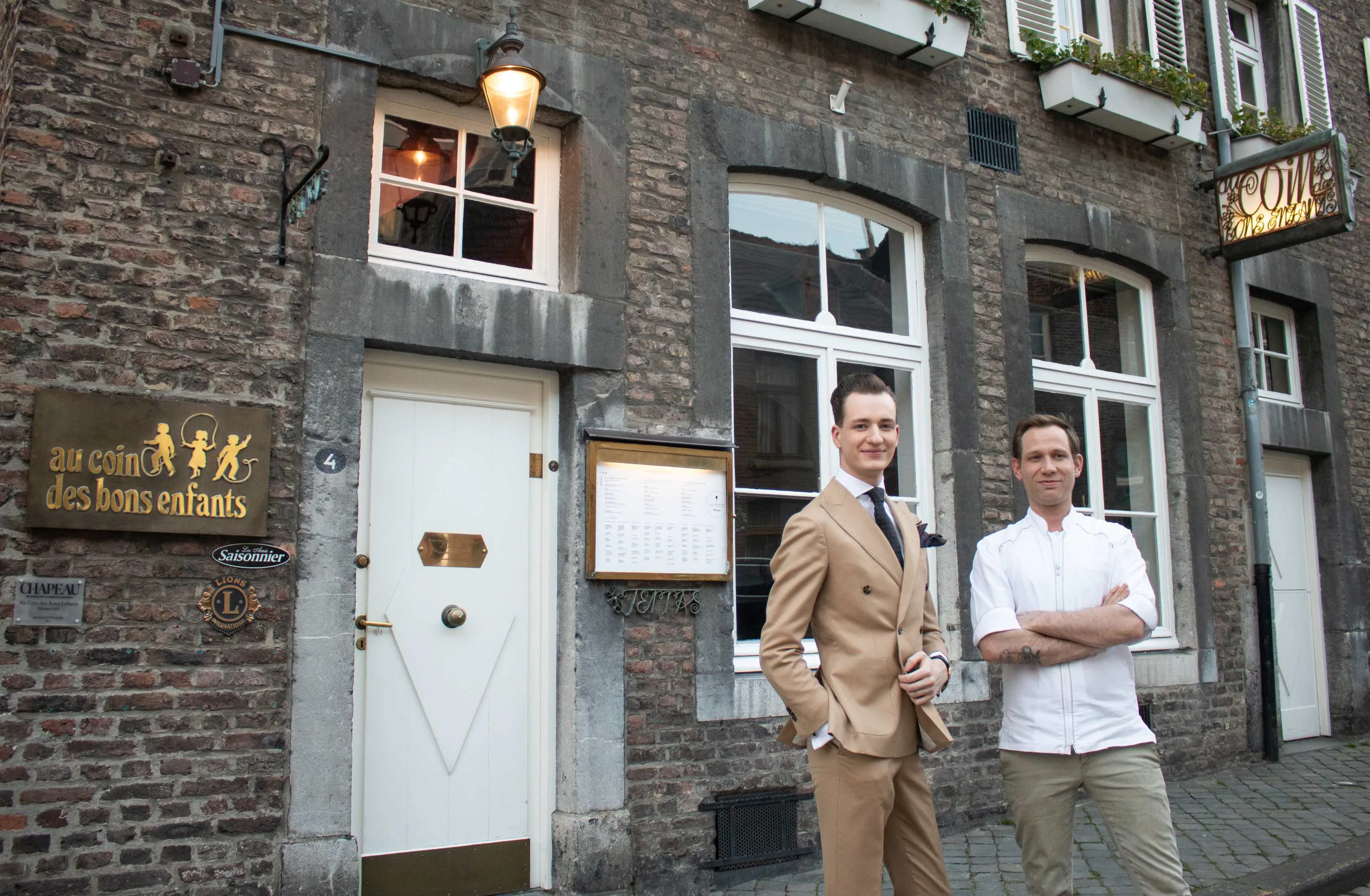 Lino de Vrede (22) en Timo Reichelt (35).