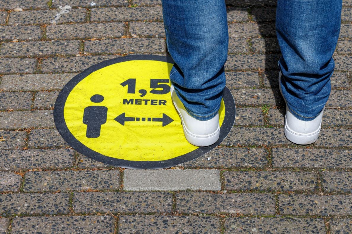 '1,5 meter blijft ook na versoepelingen knellen'