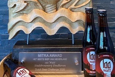 Dutch Beer Challenge: 150 Watt is 'Beste Bier van Nederland'