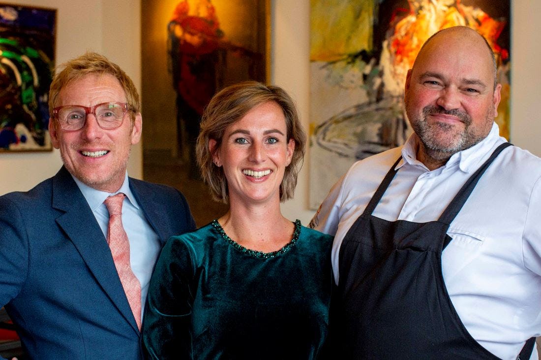 Roland Peijnenburg, Mariëlle Vink en Carlo Chantrel