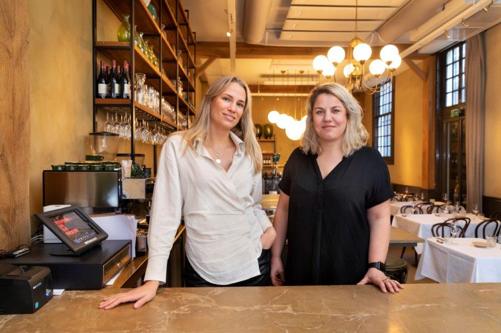 Sjeel Koster (l) en Laura van Nieuwland van The Breda Group