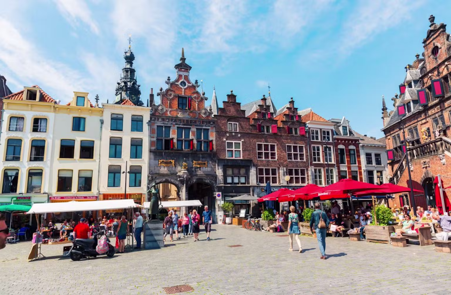 Ook Nijmegen staat uitbreiding terrassen toe.