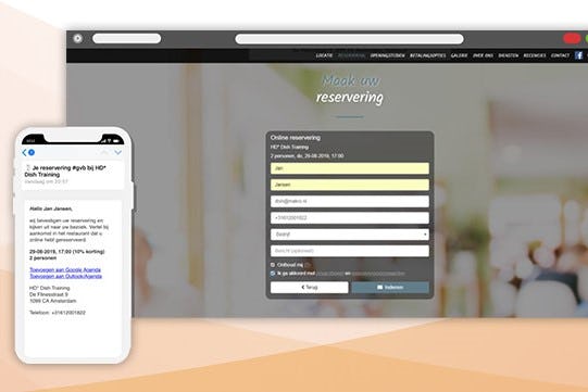 Makro: gratis digitaal platform voor horeca met reserveringssysteem