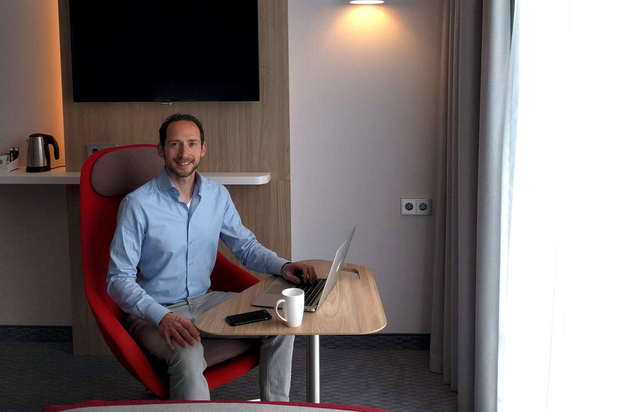 Aanbod hotelkamers als werkplek steeds meer via centrale platforms