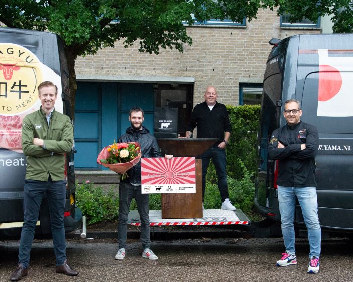 Dennis Rats winnaar #Katsuhero challenge