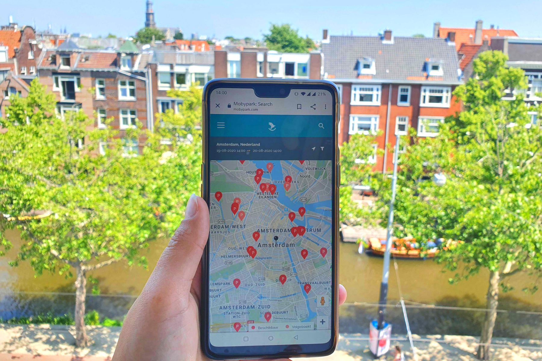 Hotels kunnen in rustige tijden parkeerplaatsen verhuren via app