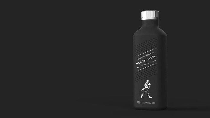 Diageo: introductie 'eerste 100 procent plasticvrije drankfles'