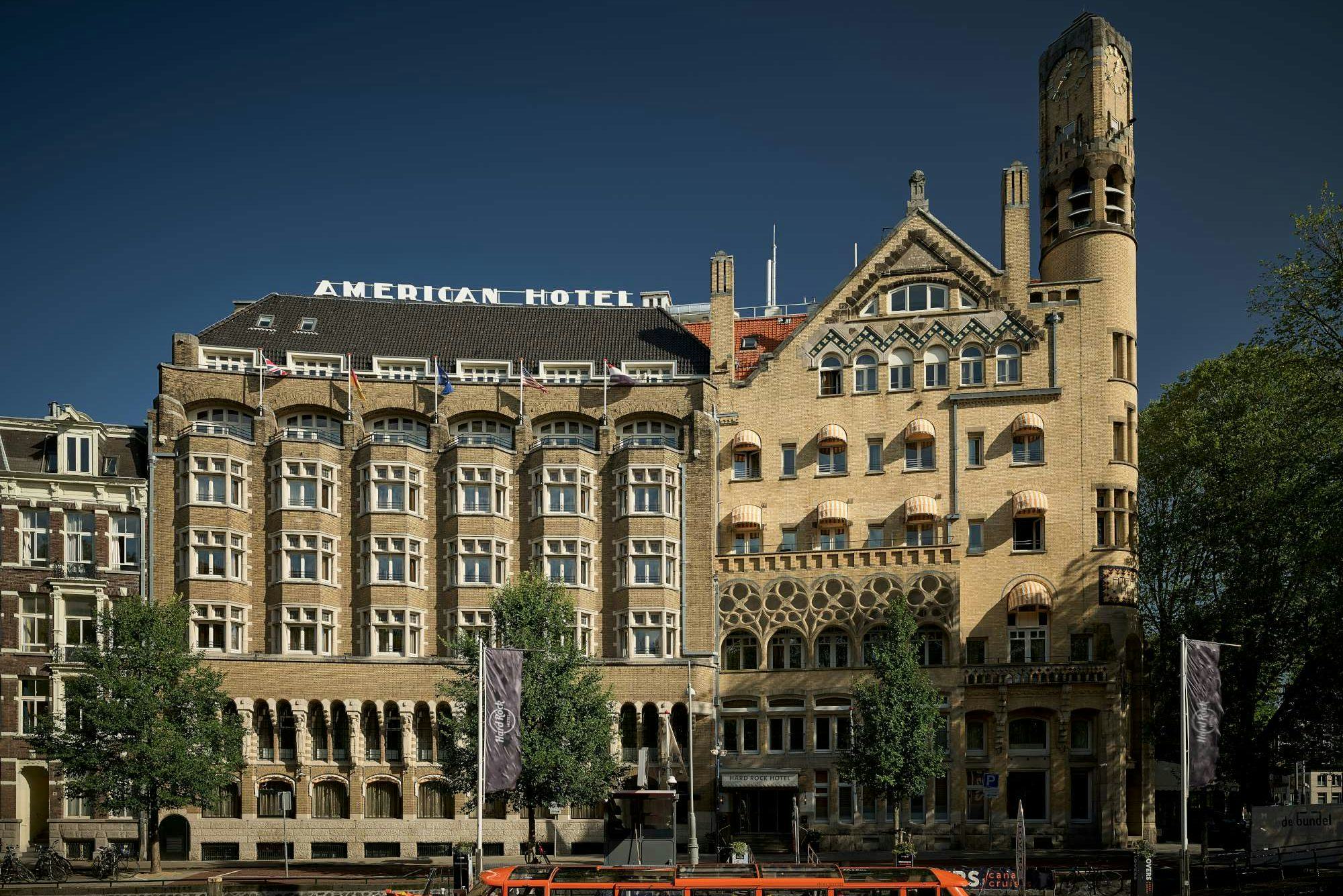 Hard Rock Hotel Amsterdam American: iconisch hotel met muzikaal jasje