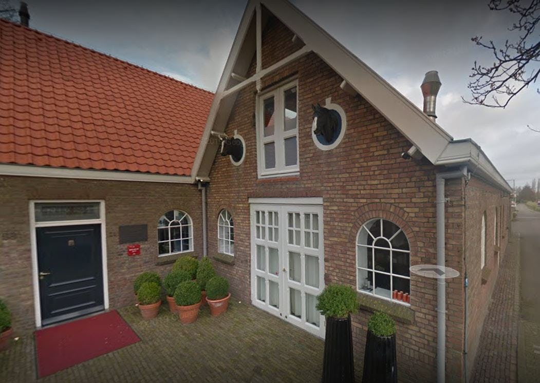 Het restaurant in Rijswijk