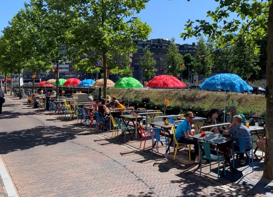 Bunk en de Utrechter breiden uit met een terras