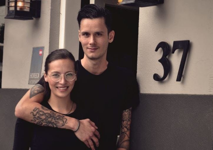 Jody de Widt en Joey Stinissen