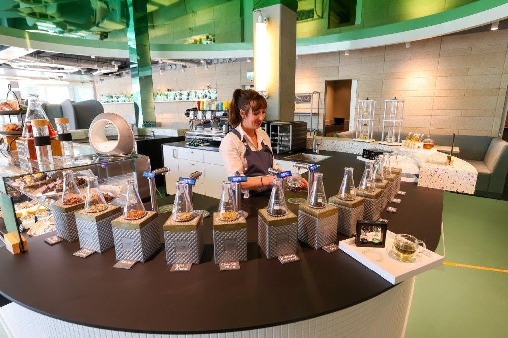 Foto's Tlab Eindhoven: laboratorium voor thee