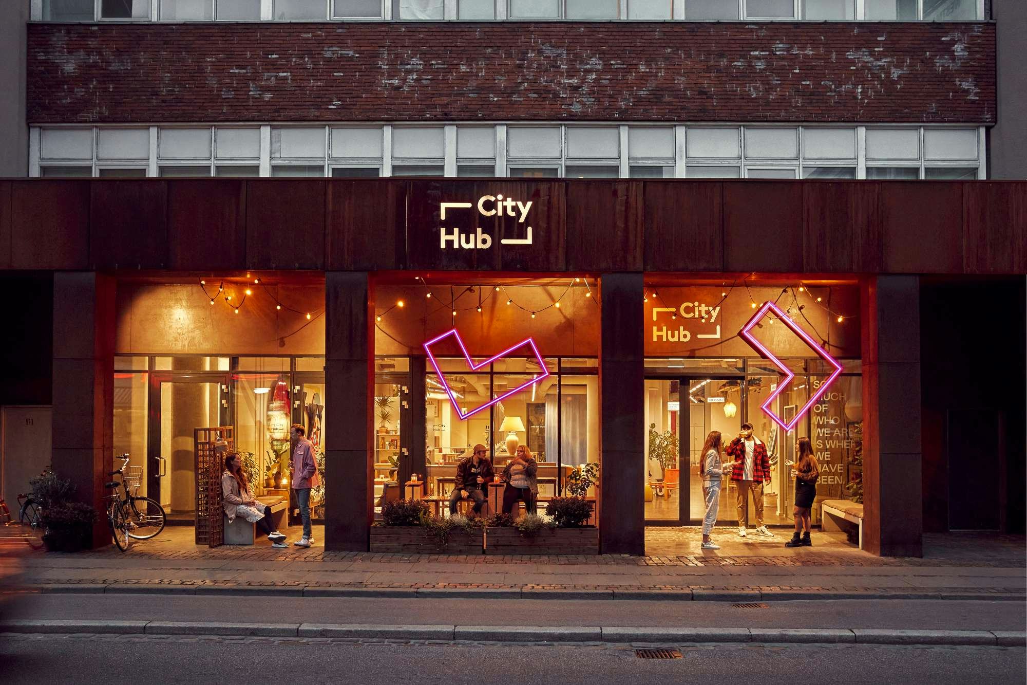 Licht en ruimte bij eerst CityHub buiten Nederland, in Kopenhagen