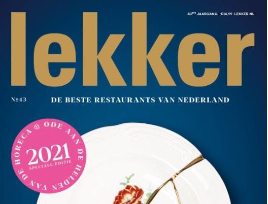 Lekker 2021 is geen ranglijst maar ode aan de horeca