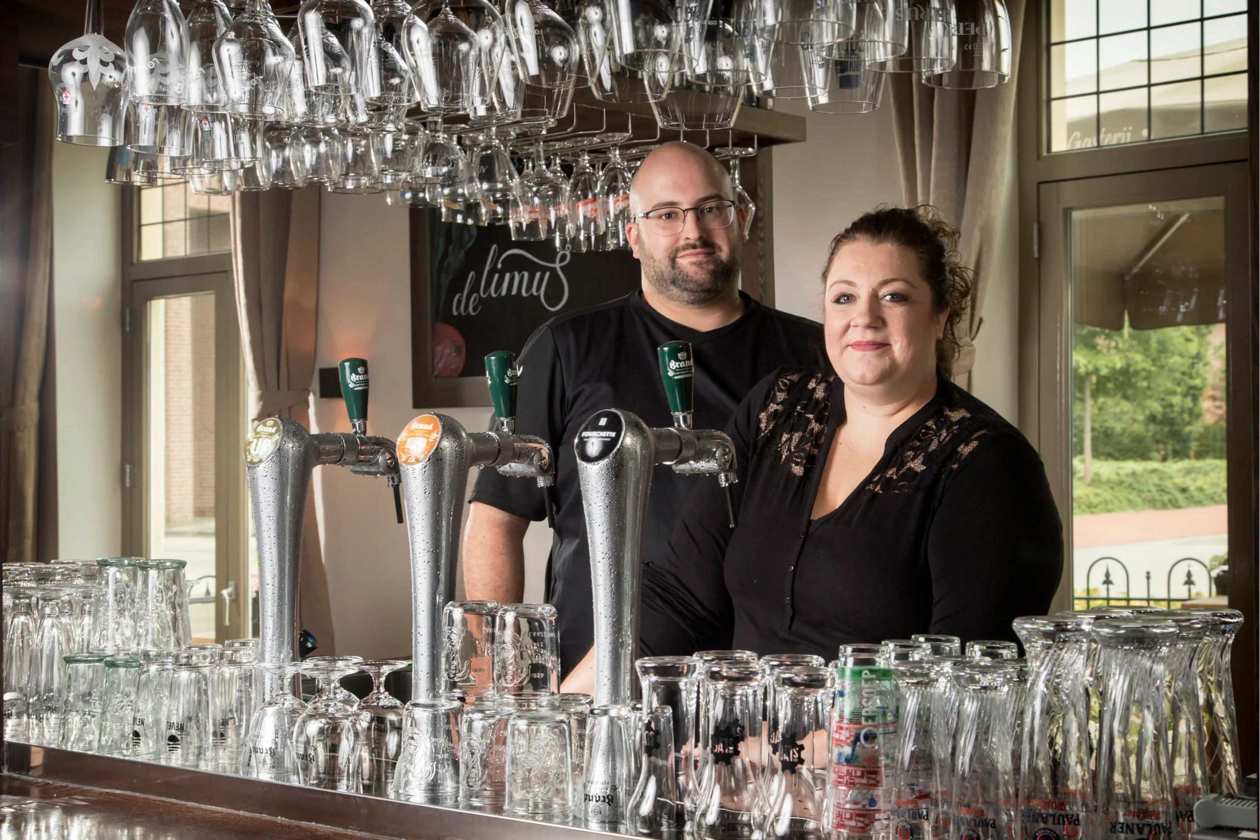 Manuel Jansen en Marieke Hol van De Limus. (c) Koos Groenewold