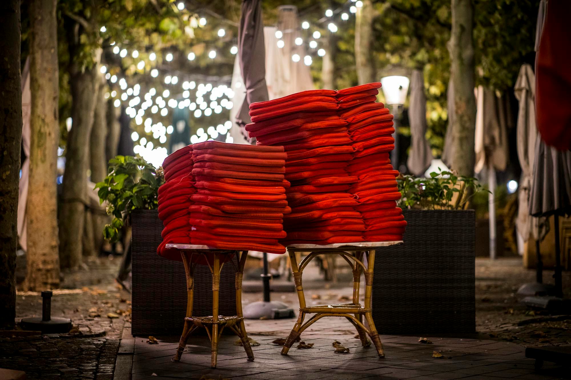 Maastricht: lockdown horeca. Foto: Marcel van Hoorn.