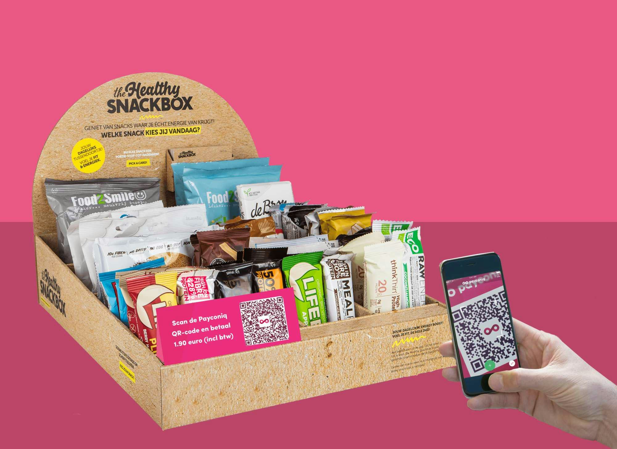 Cateraar biedt 'The Healthy Snackbox' voor kantoor