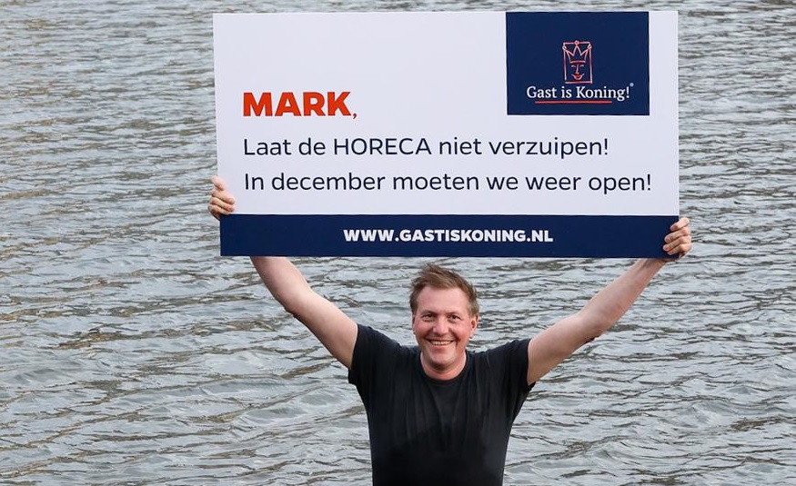 Horeca-noodkreet vanuit de Haagse Hofvijver