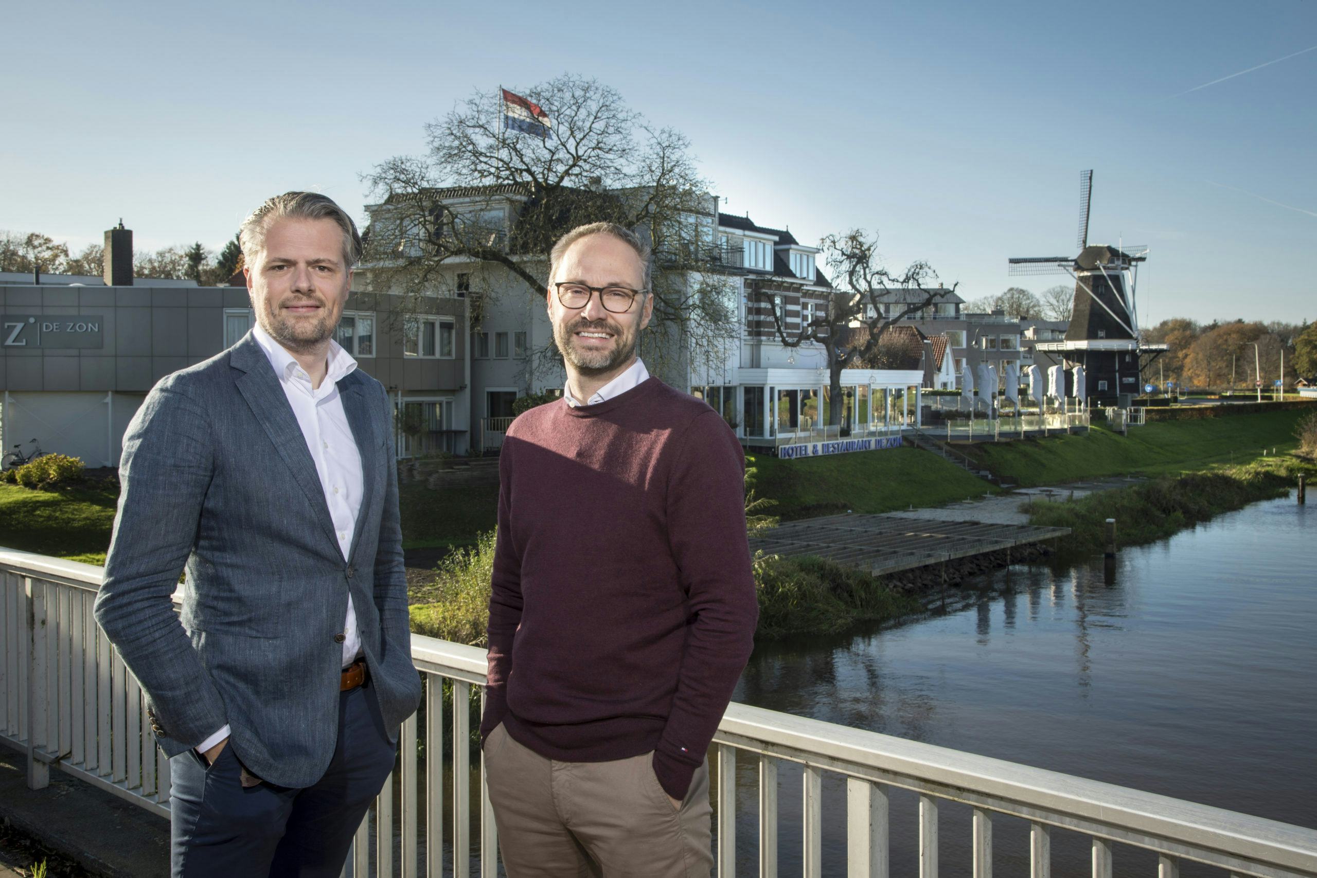 Patrick Wolffenbuttel (rechts) en Luc Sietsma (links) Foto: Koos Groenewold