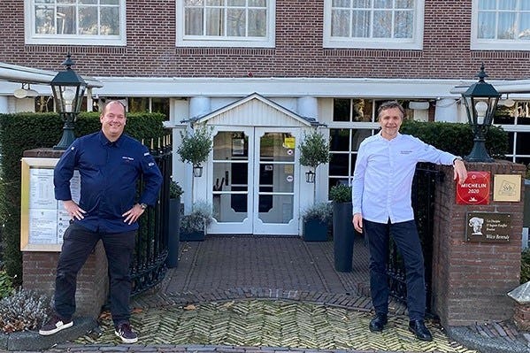 Jarno Eggen gastchef bij Wilco Berends