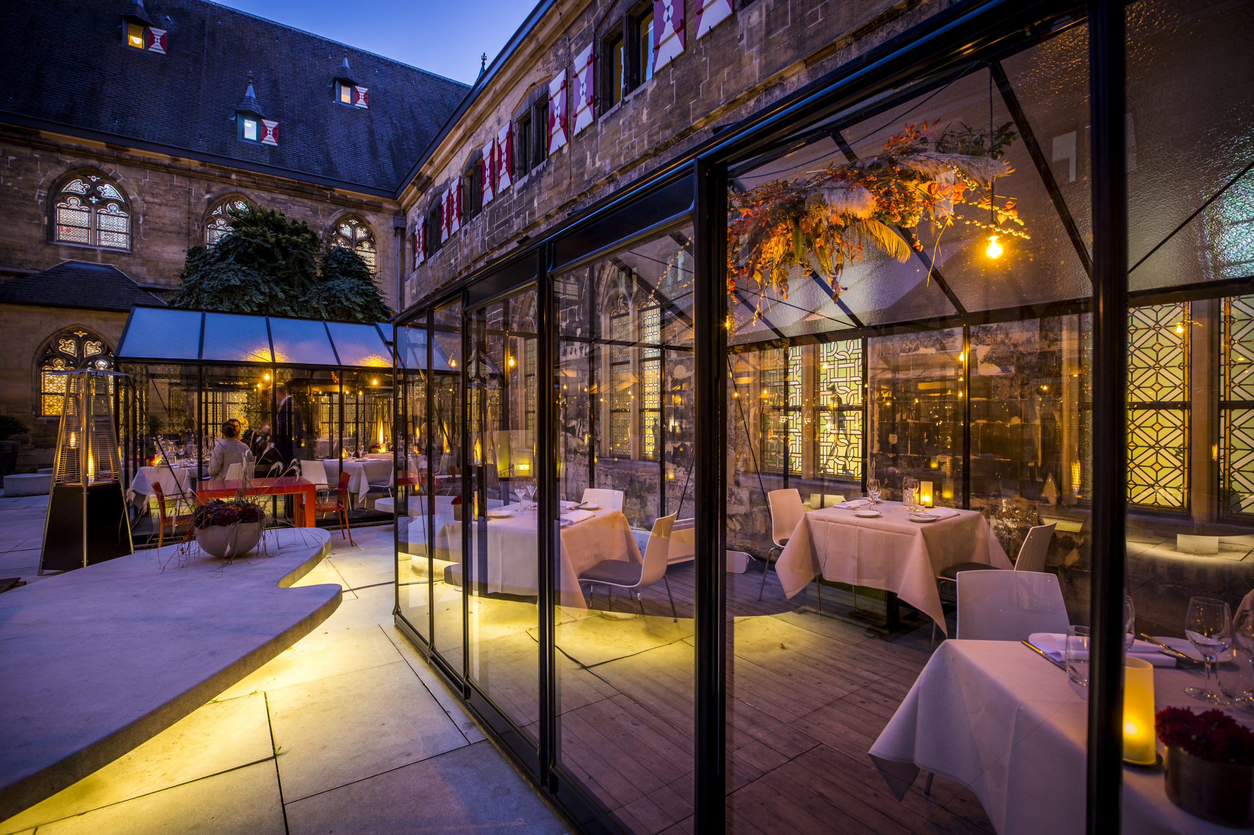 051120, Maastricht: kassen bij Kruisherenhotel. Foto: Marcel van Hoorn.