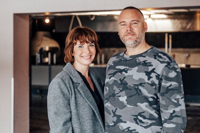 Maaike Groenewegen en Frank Huson
