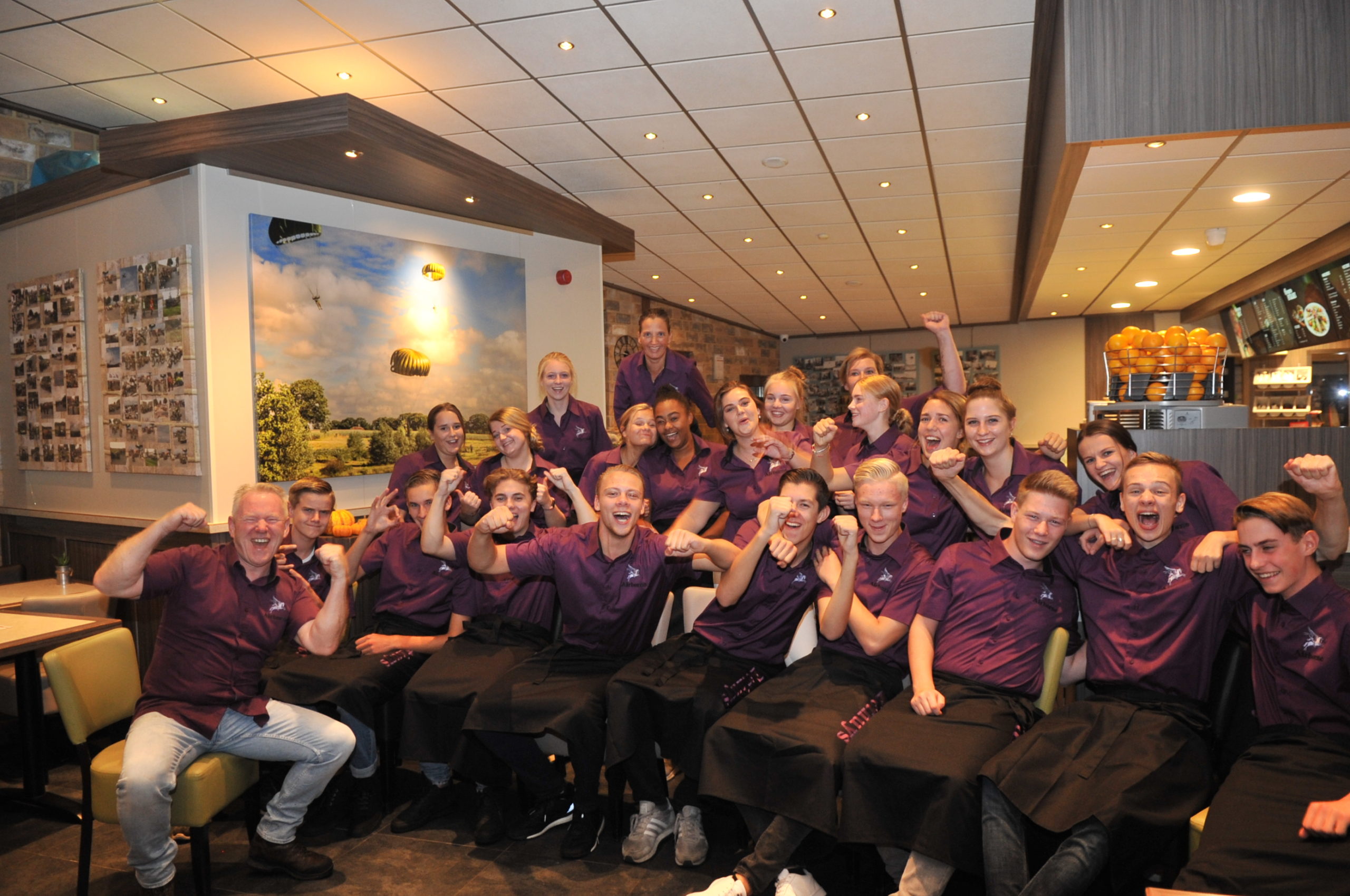 Het team van Eethuys Airborne in 2018