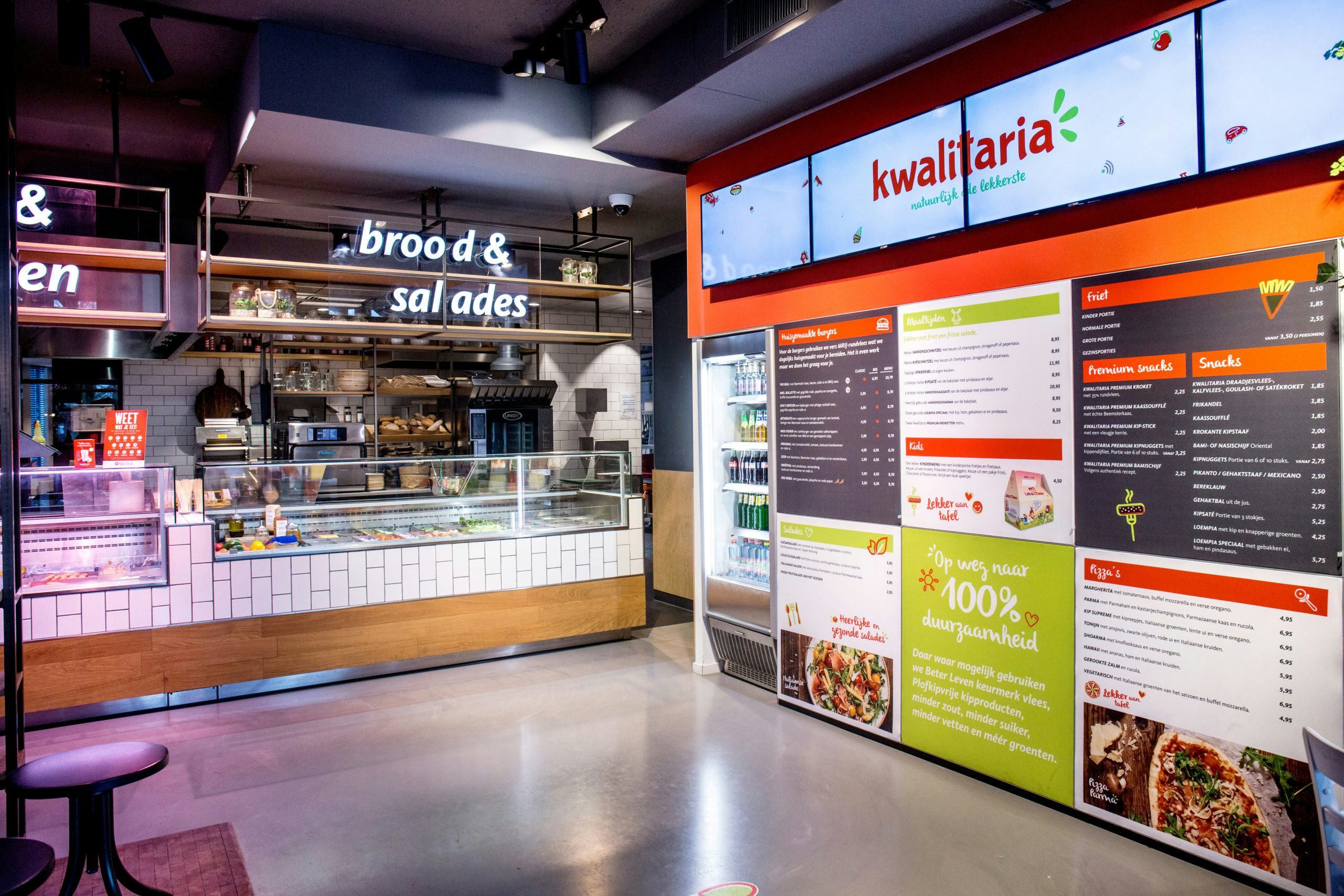 De flagship store van Kwalitaria in het hoofdkantoor van FFC in Vianen. Foto: Herbert Wiggerman