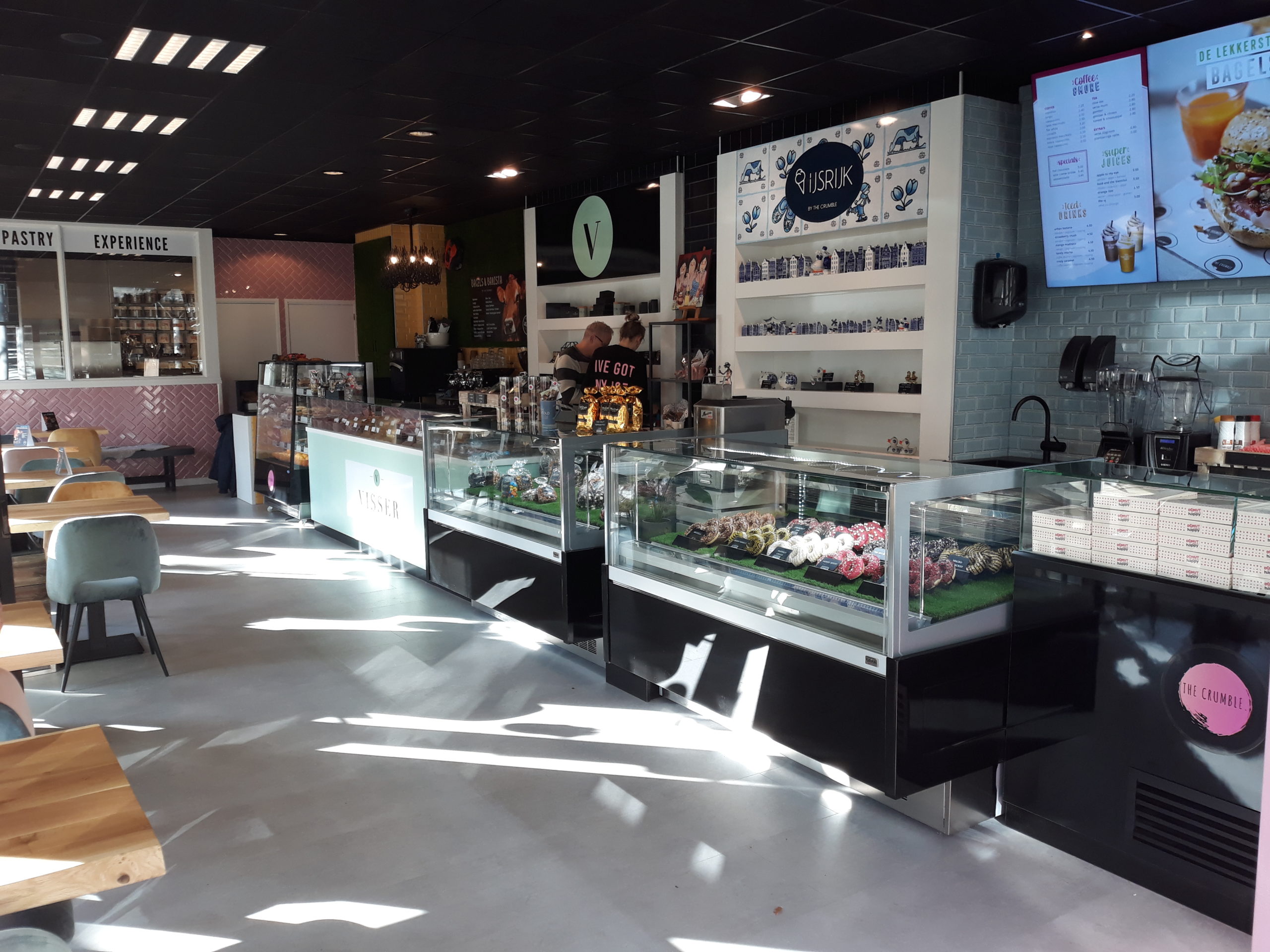 Ondernemersfamilie De Rijk opent The Crumble in Amersfoort