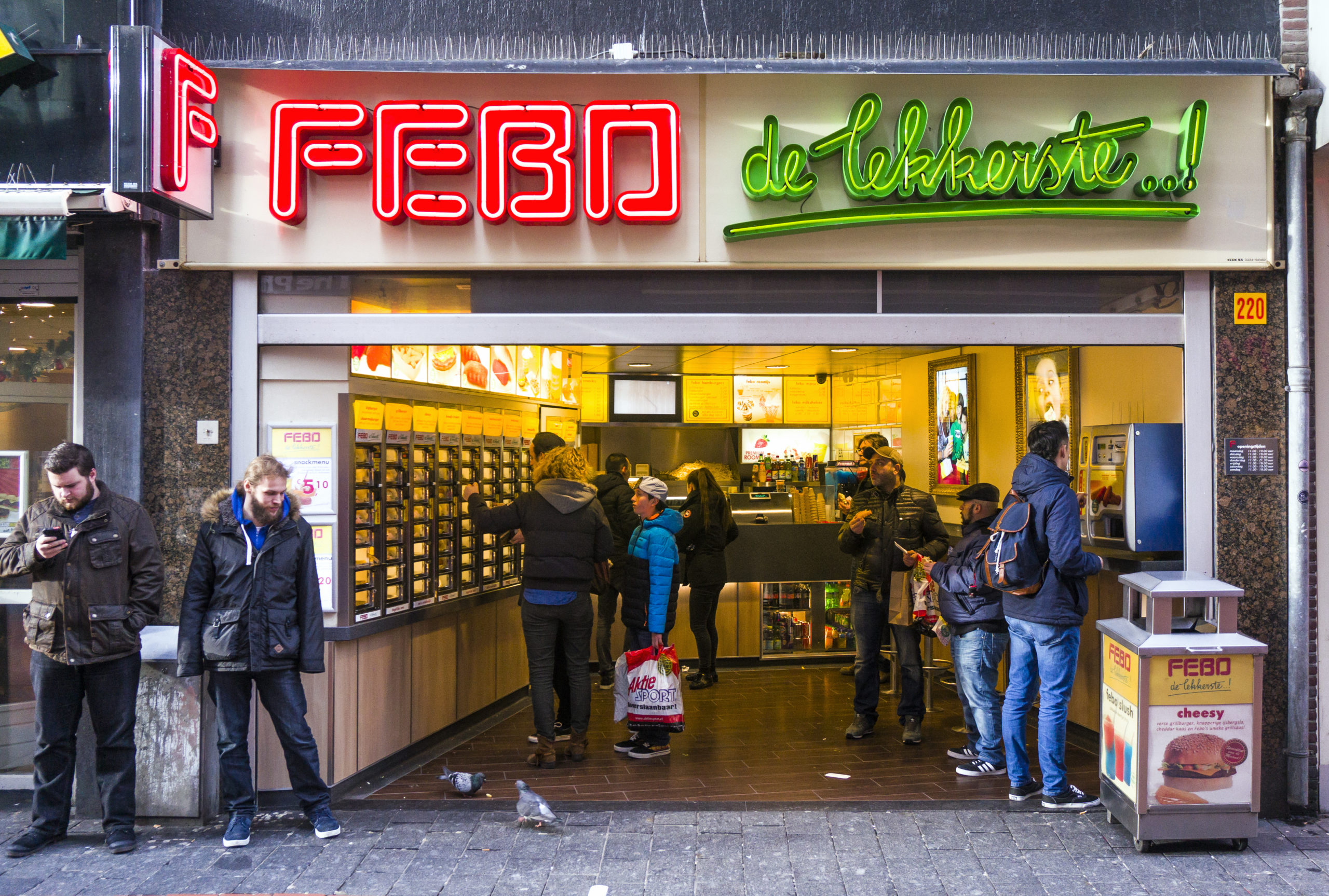 Mobiel betalen mogelijk bij Febo