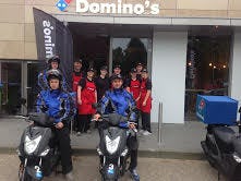 Domino’s zet bezorgscooter aan de kant