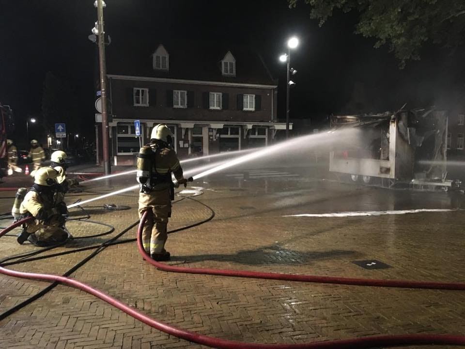 Meer dan duizend reacties na brand Friet van Ome Jan
