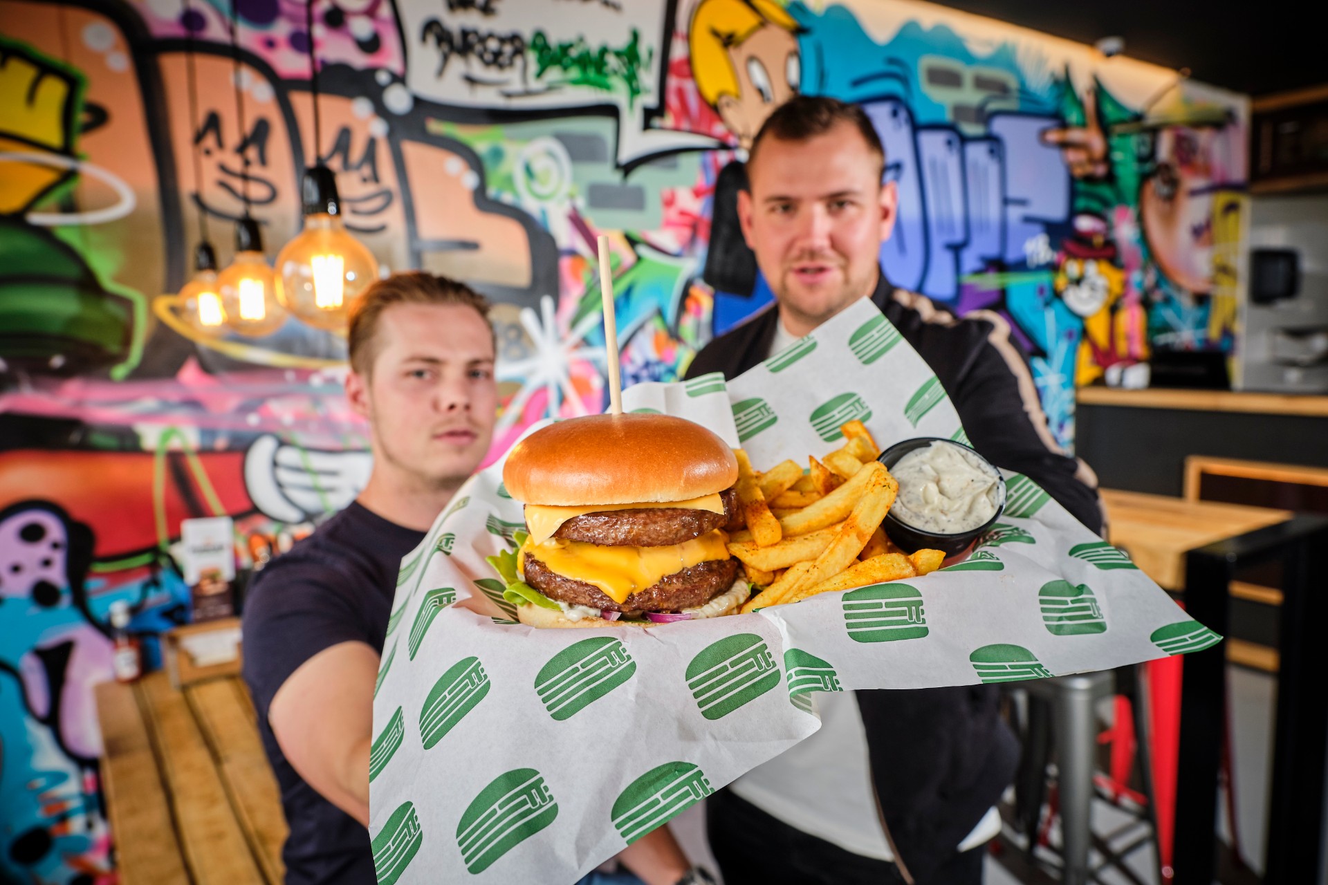 Valentijn Prince (links) en Daan van Loon. (C) Roel Dijkstra / Joep van der Pal