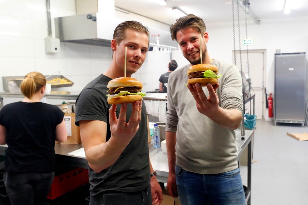 Valentijn Prince (links) en Maarten van Mol in 2017. © Fotopersburo Bert Jansen