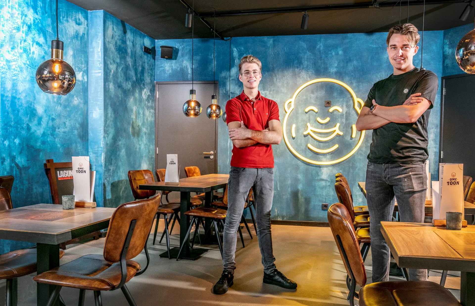 Martijn van Loon (links) en Maurits ter Horst.