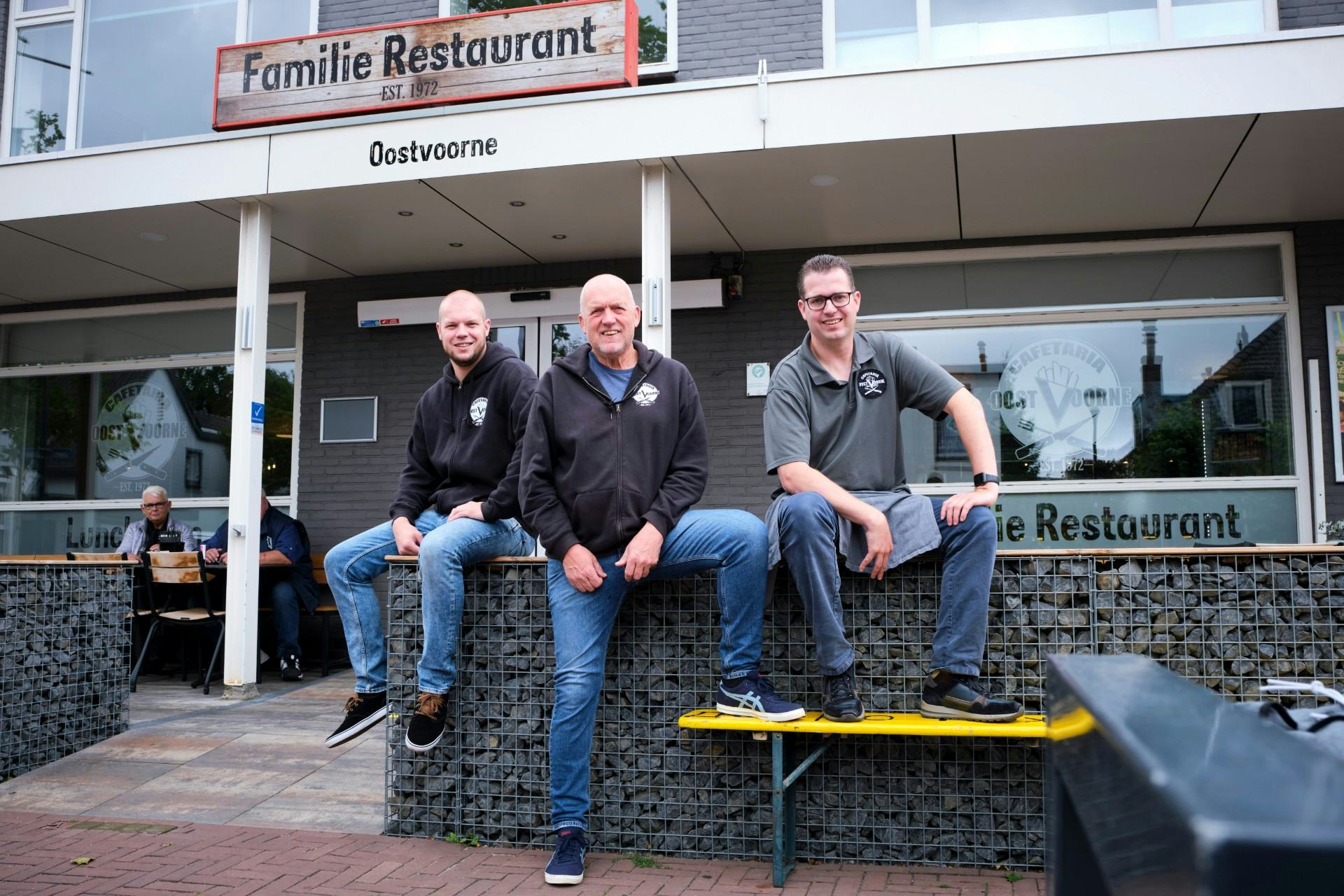 Vlnr: Chris, Ton en Joost Vis. Beeld: Fotobureau Roel Dijkstra